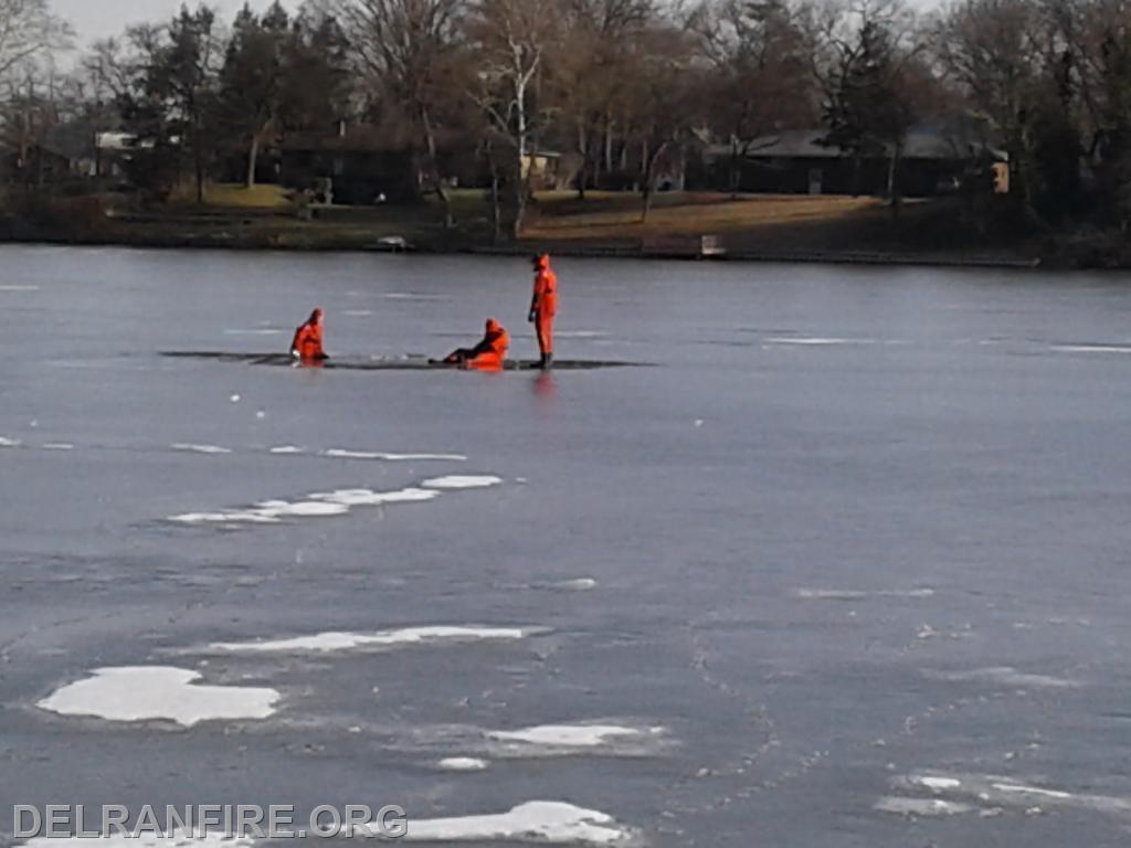 Ice Water Rescue Training