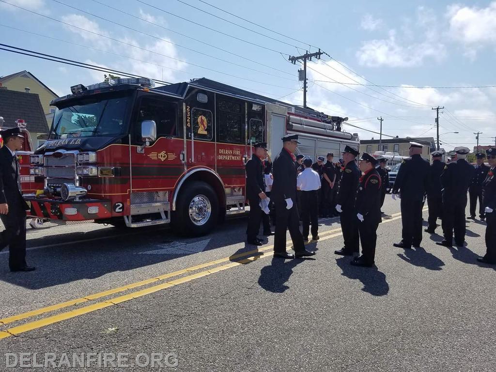 In Wildwood for Fireman's Conventions Parade