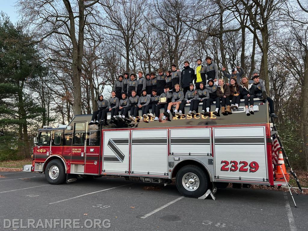 Delran High School Soccer State Champions Parade 2022